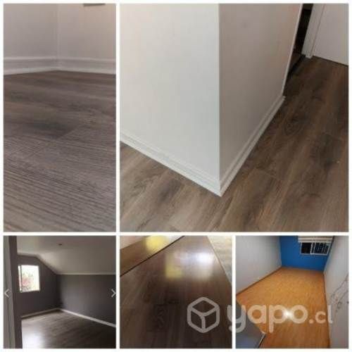 Piso flotante y Instalación /Madera y Vinilicos