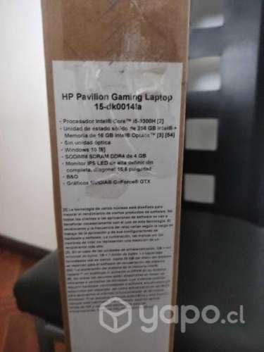 sin uso hp pavilion gaming