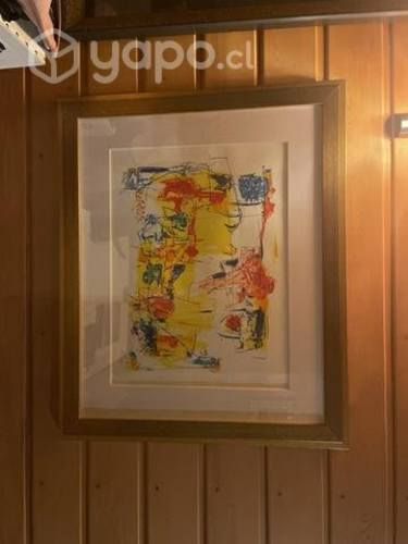 Cuadro destacado Artista nacional Omar Gatica 1997