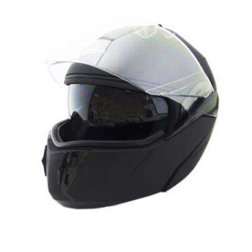 Casco Moto Pro-Biker Certificado Con Lentes Negro