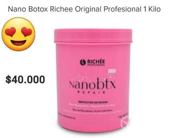 Mascara de tratamiento profesional Nanobtx Richee