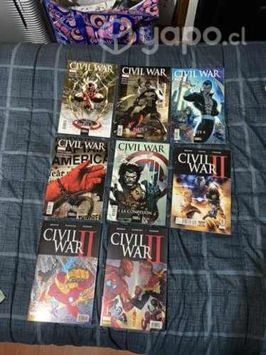 Lote de comics Marvel Civil War