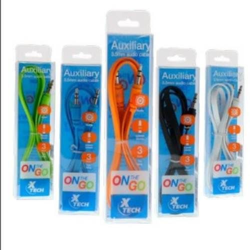 Cable Jack 3.5mm Auxiliar Xtech On The Go 1 Metro