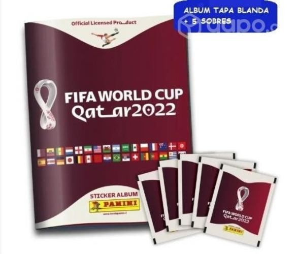 Pack Album + 5 Sobres Mundial Qatar 2022