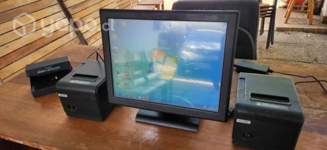 Computador touch + impresoras termicas