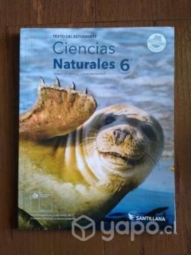 Libros de Ciencias Naturales 6° Basico