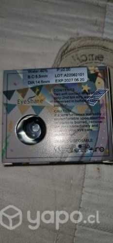 Lentes de contacto para hallowen nuevos