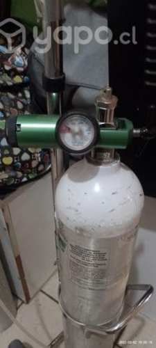 Cilindro de oxígeno 10lt. Ideal para traslados,