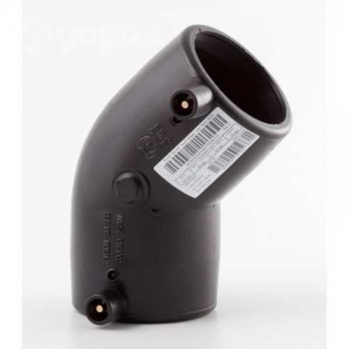 Codo 45° hdpe 32mm pe100
