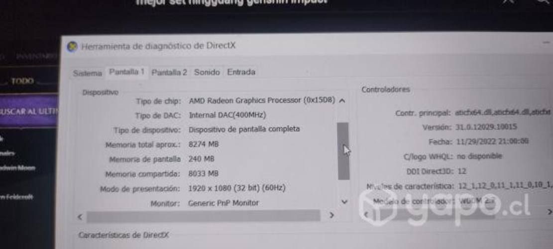 Laptop por renovación