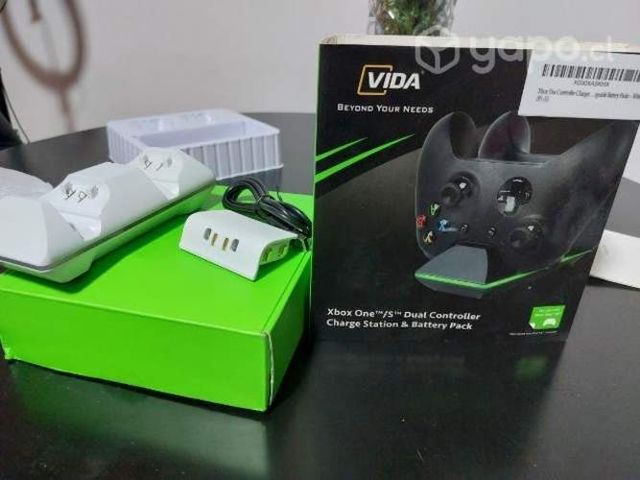 Cargador dual y bateria xbox one s