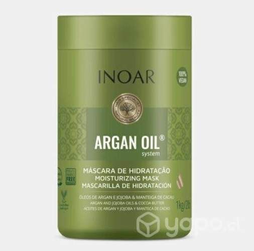 Mascara argan oil inoar vegano 1 kg