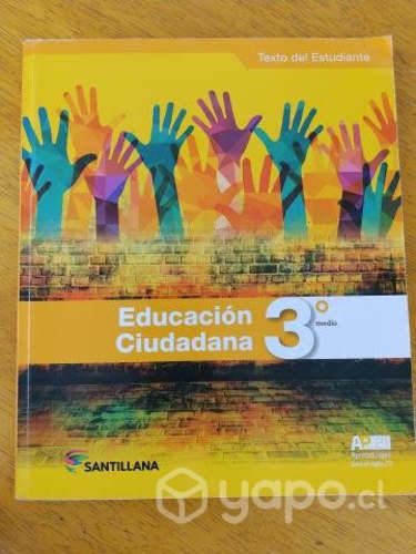 Libro Santillana 3° Medio Educ. Ciudadana