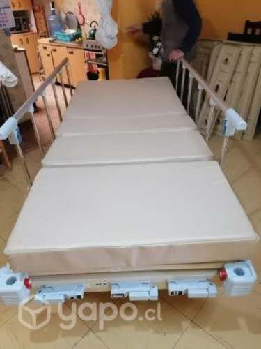 Cama clínica manual 2 posiciones (gemco)+ 2colchón