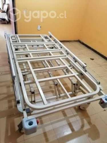 Cama clínica manual 2 posiciones (gemco)+ 2colchón