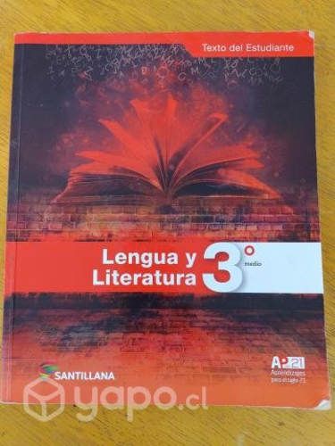 Libro Santillana 3° Medio Lenguaje