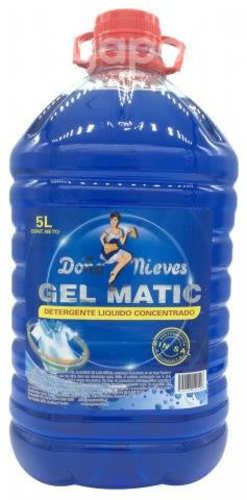 Detergente Gel Matic Doña Nieves 5lts