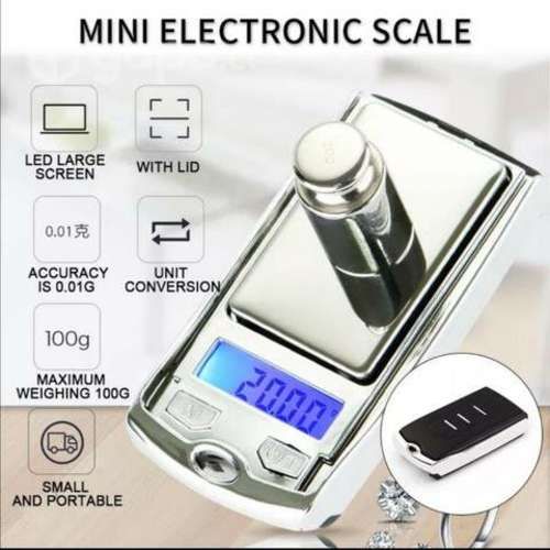 Mini gramera de bolsillo digital electrónica LCD