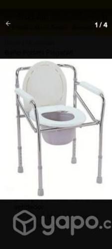 Silla baño portatil