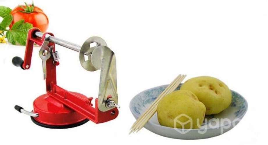 Maquina Espiropapa Cortador de Papas en Espiral