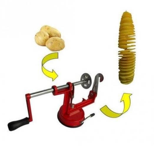 Maquina Espiropapa Cortador de Papas en Espiral