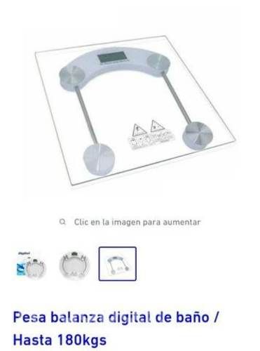 Pesa digital de baño