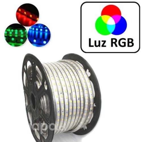 Manguera Tira Led Por Metro SMD5050 RGB Multicolor