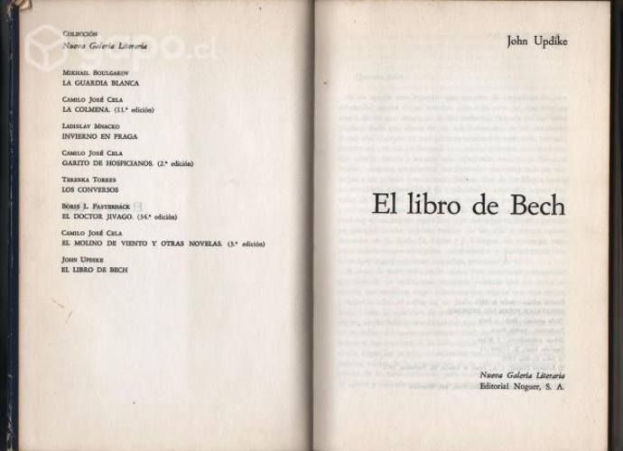 El Libro De Bech John Updike