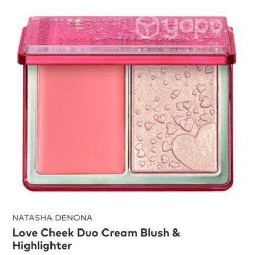 Love Cheek Dúo Rubor e Iluminador deNatasha Denona