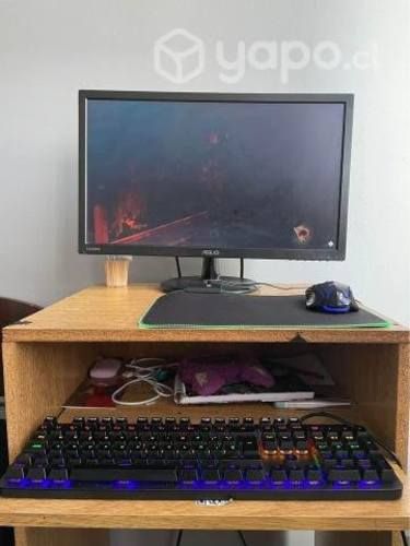Pc gamer + mouse + teclado mecanico + pantalla