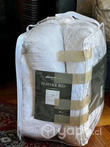 Plumon de pluma original tamano QUEEN