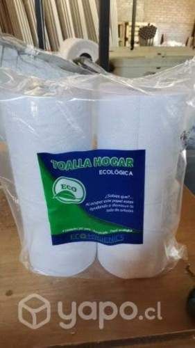 Papel toalla 30 grs pre picada pack 4 unds x 60 mt