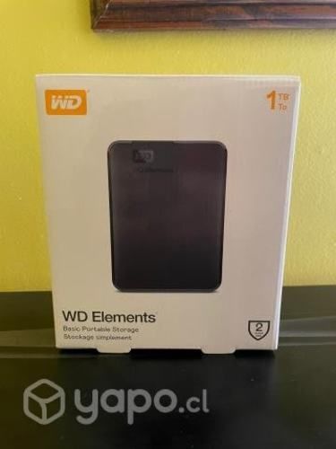 Disco duro wd elements 1tb