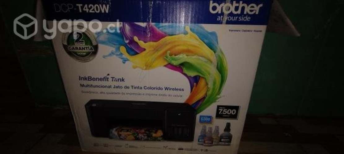 Impresora multifuncional brother tinta continua