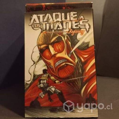 Attack on titan beginning, tomo shonen jump