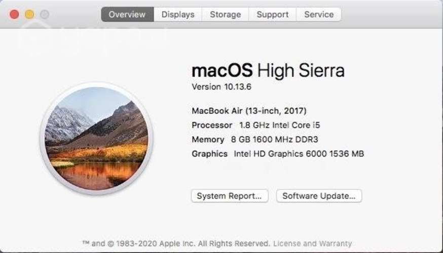 Macbook Air 13/1.8ghz/8gb Ram/128gb Ssd/42 Ciclos