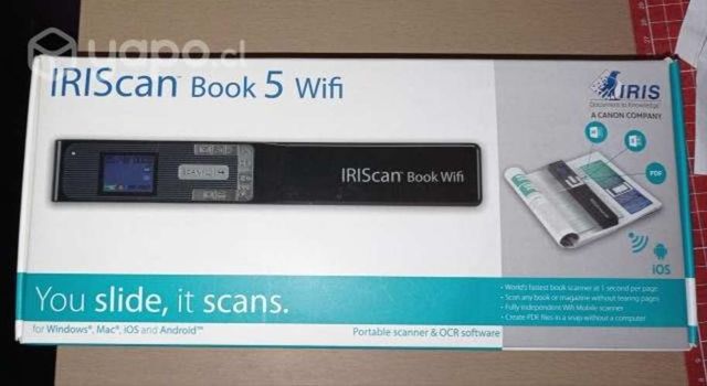 Escaner IRIScan Book 5 WiFi