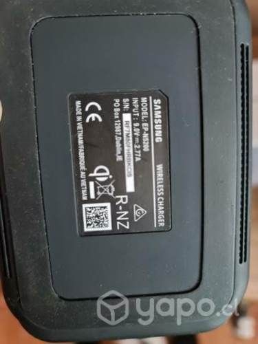 Cargador inalambrico samsung