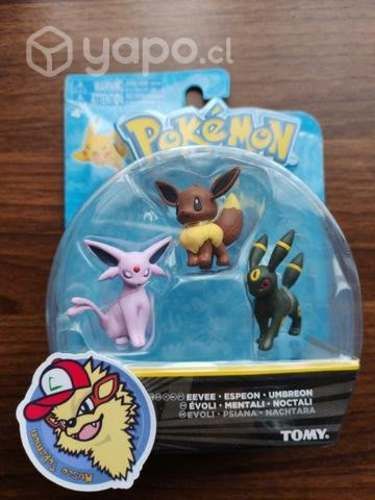 Figuras pokemon eevee espeon umbreon