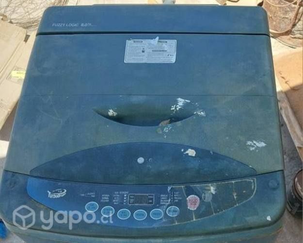 Lavadora LG Fizzo logoc 8 kilos
