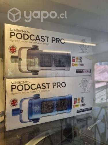 Microfono Sontronics Podcast Pro