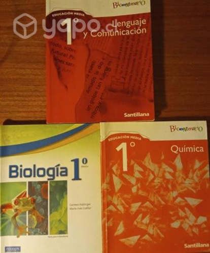 Libros 1ro Medio Santillana-Pearson
