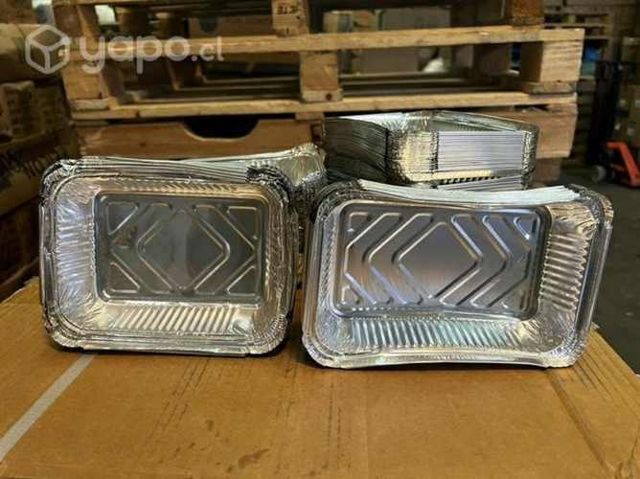 Platos de aluminio + tapa