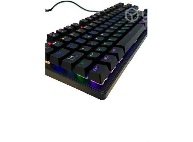 Teclado mecánico usb rgb dgame dralionn audiomobil