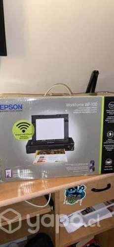 Impresora portatil inalambrica epson wf-100