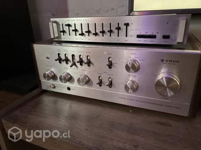 amplificador trio más ecualizador