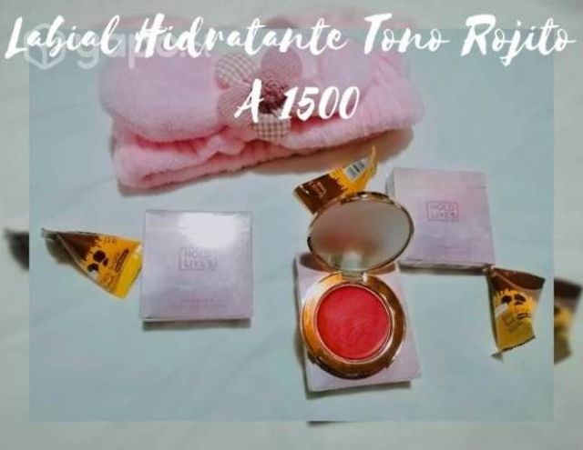 Labial Hidratante Tono Rojo