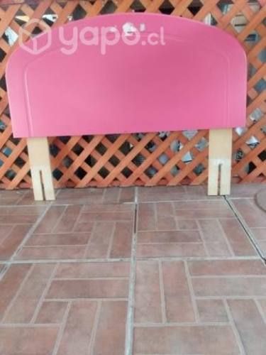 Respaldo cama niña