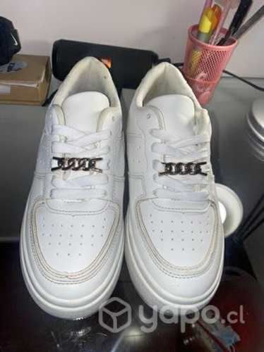 Zapatillas plataforma blancas