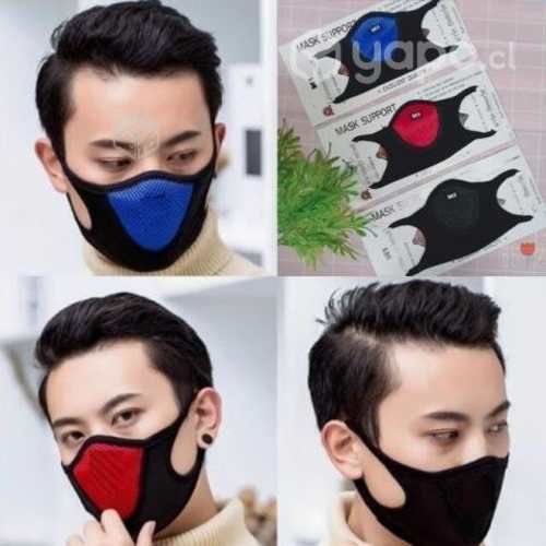 Mascarilla Lavable Deportiva con Filtro de Malla